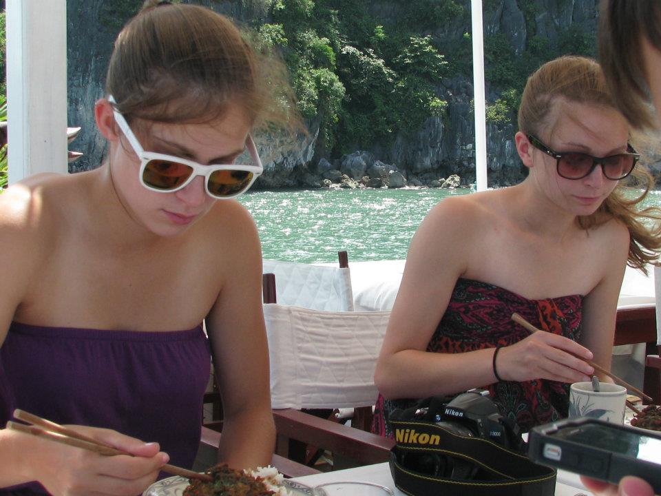 Rachel and Isabel eating.jpg