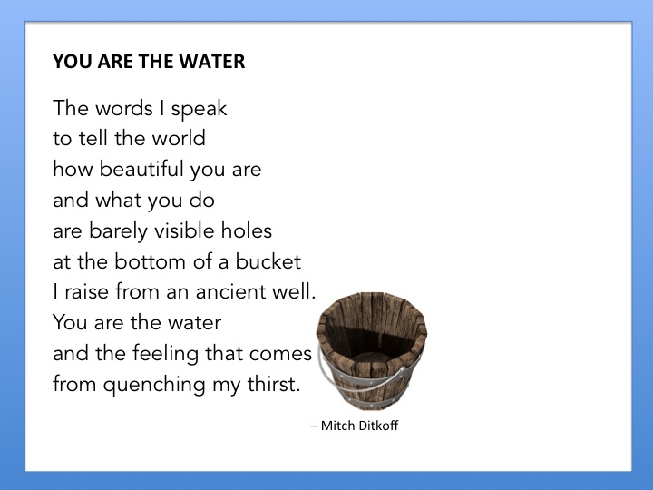 YOU ARE THE WATER.jpg