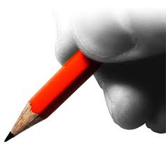 Writing with red pencil.jpg